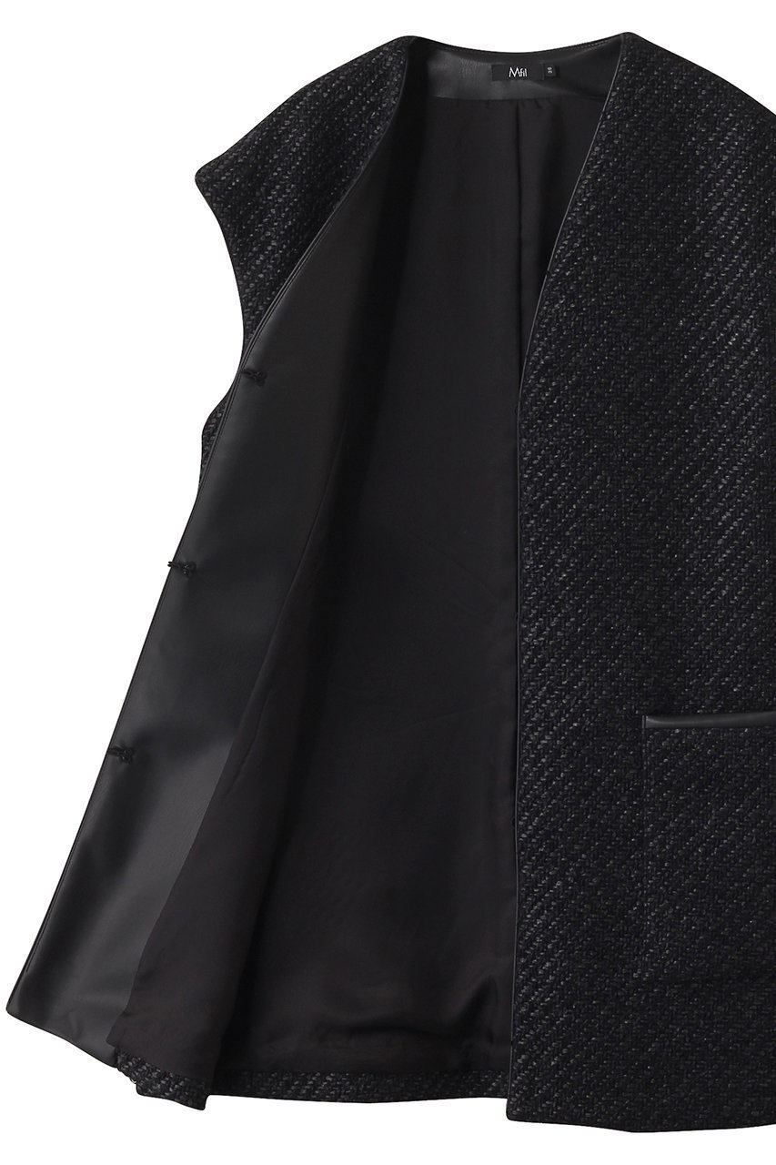 【エムフィル/M Fil】のツイーザー Vネックロングジレ 人気、トレンドファッション・服の通販 founy(ファニー) 　ファッション　Fashion　レディースファッション　Fashion for Women　アウター　Coat / Outerwear Collection　レディースジャケット・軽アウター　Jackets　2025年　2025　2025-2026秋冬・A/W　Autumn/Winter 2025–26 AW25–26　ジャケット　Jacket, Outerwear　ベスト　Vest, Waistcoat　マニッシュ　Mannish, Boyish　A/W・秋冬　Autumn/Winter　other-6|ID: prp329100004640184 ipo3291000000033450372