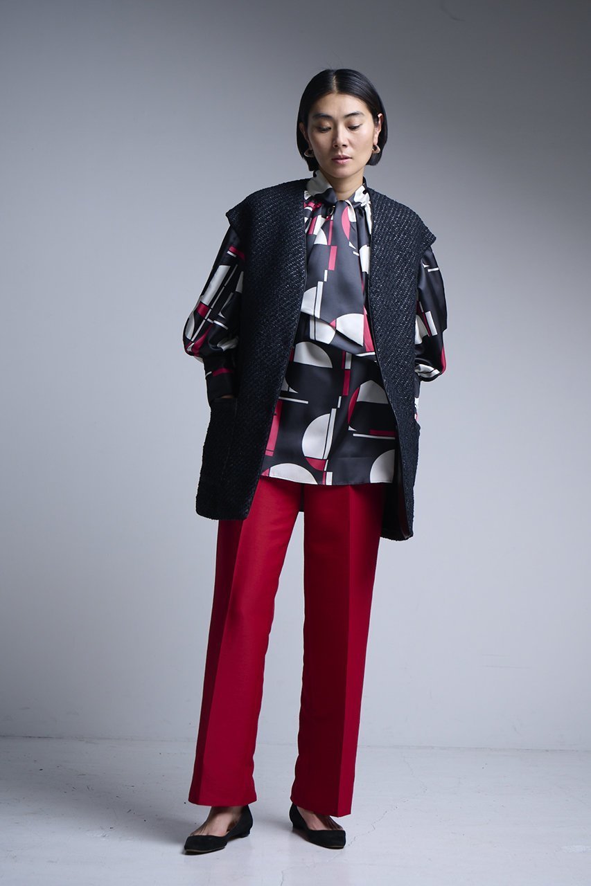 【エムフィル/M Fil】のツイーザー Vネックロングジレ 人気、トレンドファッション・服の通販 founy(ファニー) 　ファッション　Fashion　レディースファッション　Fashion for Women　アウター　Coat / Outerwear Collection　レディースジャケット・軽アウター　Jackets　2025年　2025　2025-2026秋冬・A/W　Autumn/Winter 2025–26 AW25–26　ジャケット　Jacket, Outerwear　ベスト　Vest, Waistcoat　マニッシュ　Mannish, Boyish　A/W・秋冬　Autumn/Winter　other-8|ID: prp329100004640184 ipo3291000000033450374