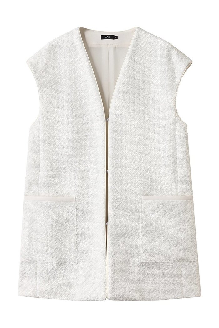 【エムフィル/M Fil】のツイーザー Vネックロングジレ インテリア・キッズ・メンズ・レディースファッション・服の通販 founy(ファニー) https://founy.com/ ファッション Fashion レディースファッション Fashion for Women アウター Coat / Outerwear Collection レディースジャケット・軽アウター Jackets ジャケット Jacket, Outerwear ベスト Vest, Waistcoat マニッシュ Mannish, Boyish |ID: prp329100004640184 ipo3291000000035798416