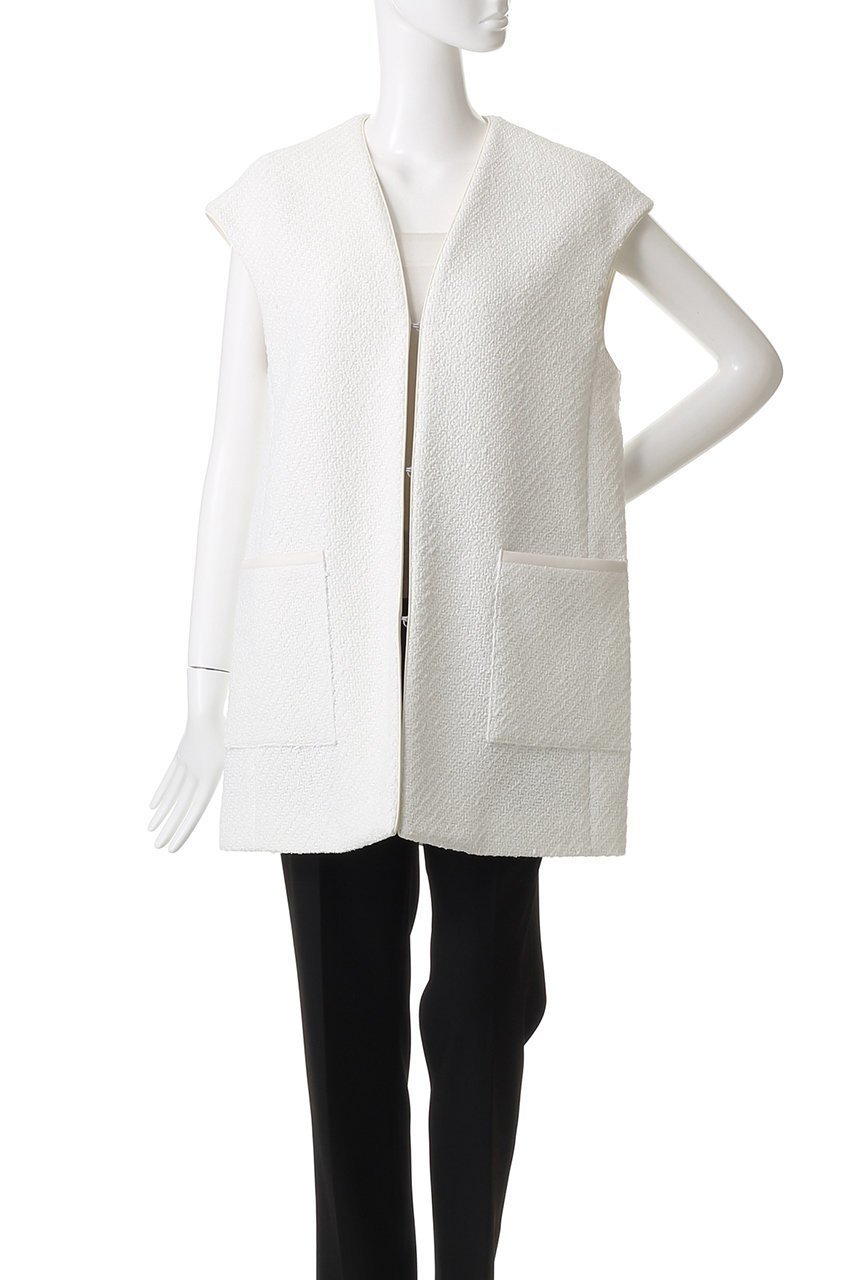 【エムフィル/M Fil】のツイーザー Vネックロングジレ 人気、トレンドファッション・服の通販 founy(ファニー) ファッション Fashion レディースファッション Fashion for Women アウター Coat / Outerwear Collection レディースジャケット・軽アウター Jackets ジャケット Jacket, Outerwear ベスト Vest, Waistcoat マニッシュ Mannish, Boyish other-2|ID: prp329100004640184 ipo3291000000035798423