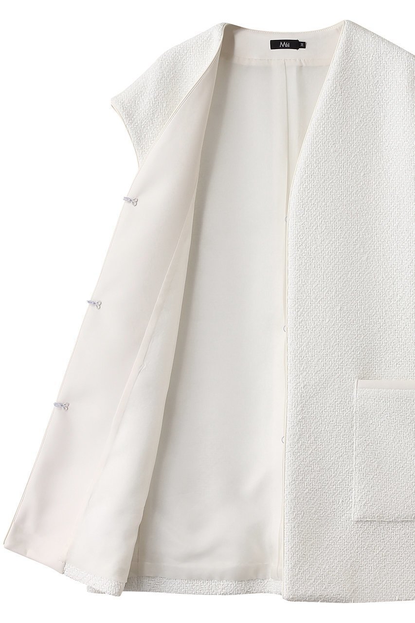 【エムフィル/M Fil】のツイーザー Vネックロングジレ 人気、トレンドファッション・服の通販 founy(ファニー) ファッション Fashion レディースファッション Fashion for Women アウター Coat / Outerwear Collection レディースジャケット・軽アウター Jackets ジャケット Jacket, Outerwear ベスト Vest, Waistcoat マニッシュ Mannish, Boyish other-6|ID: prp329100004640184 ipo3291000000035798430