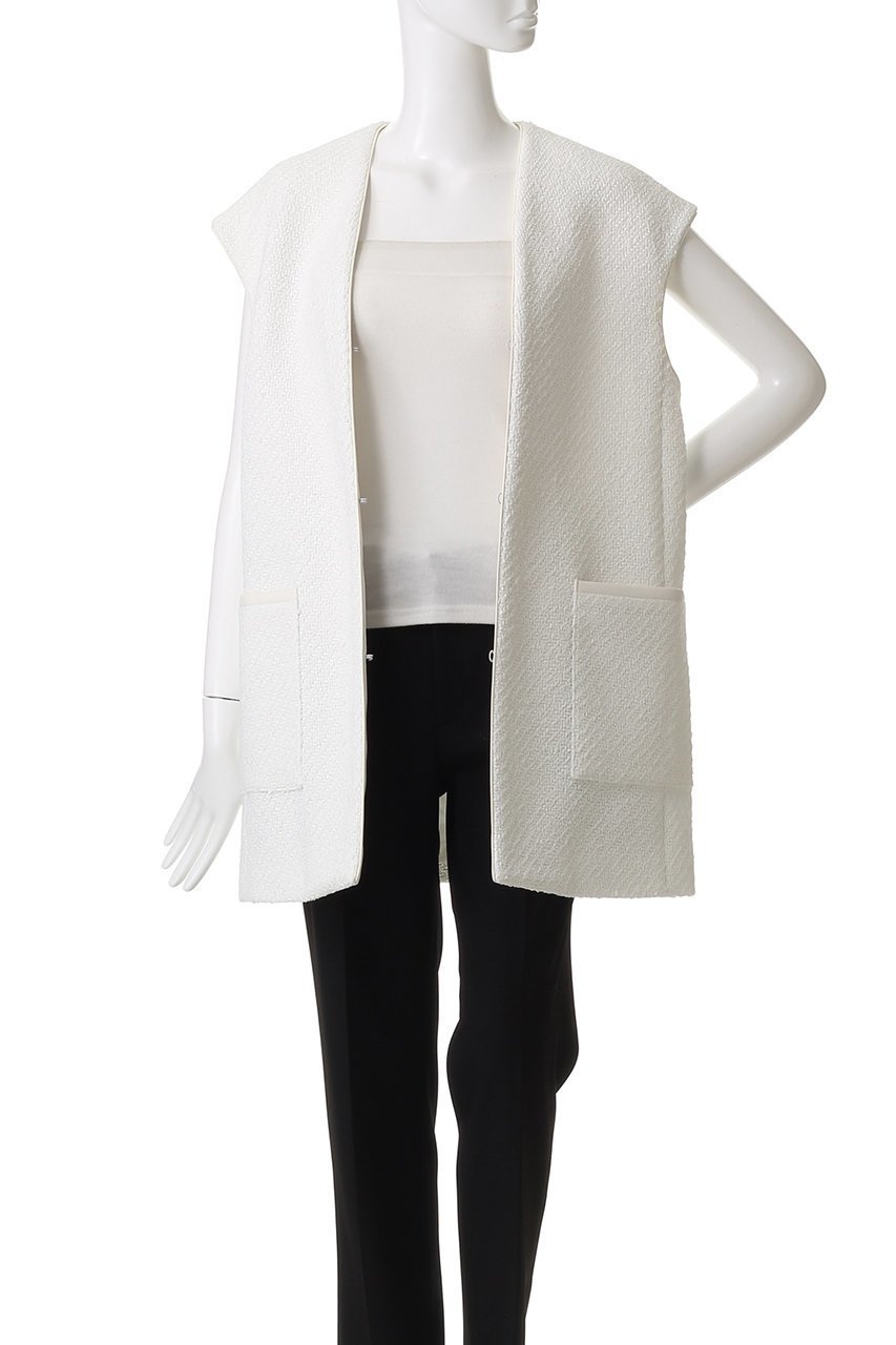 【エムフィル/M Fil】のツイーザー Vネックロングジレ 人気、トレンドファッション・服の通販 founy(ファニー) ファッション Fashion レディースファッション Fashion for Women アウター Coat / Outerwear Collection レディースジャケット・軽アウター Jackets ジャケット Jacket, Outerwear ベスト Vest, Waistcoat マニッシュ Mannish, Boyish other-7|ID: prp329100004640184 ipo3291000000035798432
