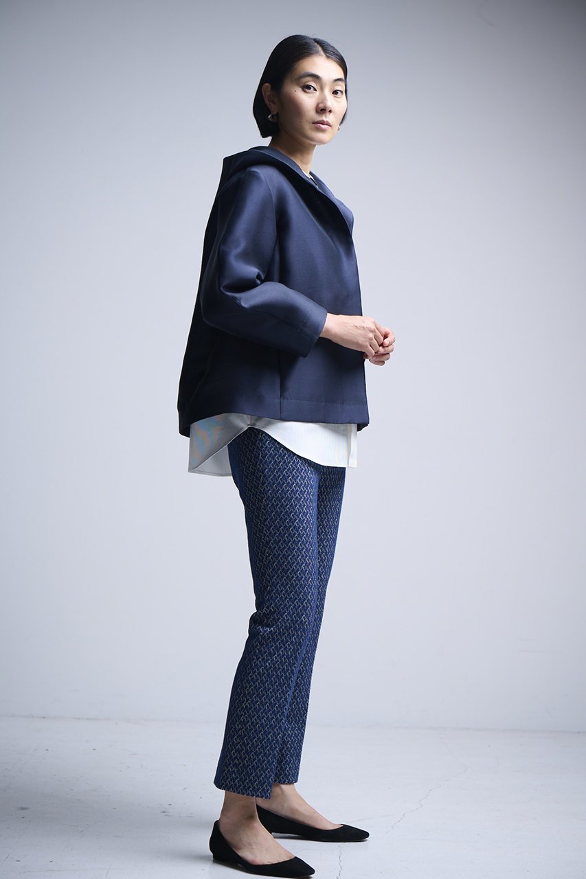 【エムフィル/M Fil】のシルキーWクロス フード付パーカー 人気、トレンドファッション・服の通販 founy(ファニー) 　ファッション　Fashion　レディースファッション　Fashion for Women　アウター　Coat / Outerwear Collection　レディースジャケット・軽アウター　Jackets　ブルゾンジャケット・スポーティアウター　Blouson Jackets　2025年　2025　2025-2026秋冬・A/W　Autumn/Winter 2025–26 AW25–26　なめらか　Smooth, Silky Texture　エレガント 上品　Elegant　ジャケット　Jacket, Outerwear　ダブル　Double, Double-Breasted　デニム　Denim, Jeans Material　パーカー　Hoodie, Parka　ブルゾン　Blouson, Bomber Jacket　A/W・秋冬　Autumn/Winter　other-7|ID: prp329100004640185 ipo3291000000033450382