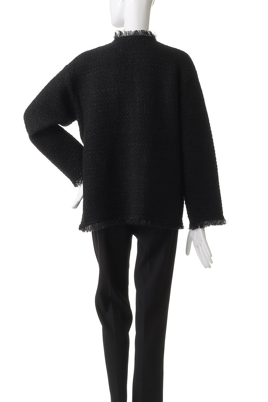 【アダワス/ADAWAS】のTWEED ニットジャケット 人気、トレンドファッション・服の通販 founy(ファニー) 　ファッション　Fashion　レディースファッション　Fashion for Women　アウター　Coat / Outerwear Collection　レディースジャケット・軽アウター　Jackets　ブルゾンジャケット・スポーティアウター　Blouson Jackets　2025年　2025　2025-2026秋冬・A/W　Autumn/Winter 2025–26 AW25–26　ジャケット　Jacket, Outerwear　ツイード　Twill, Twill Weave　フリンジ　Fringe, Tassel　ブルゾン　Blouson, Bomber Jacket　ミックス　Mix, Mixed Style　リュクス　Luxury, Elegant, High-End, Chic　リラックス　Relax, Relaxed Fit　エレガント 上品　Elegant　A/W・秋冬　Autumn/Winter　other-4|ID: prp329100004640186 ipo3291000000033450390