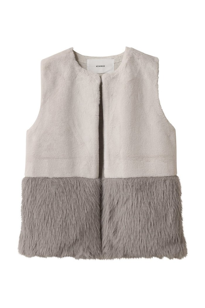 【アダワス/ADAWAS】のFAUX-FUR パネルベスト インテリア・キッズ・メンズ・レディースファッション・服の通販 founy(ファニー) https://founy.com/ ファッション Fashion レディースファッション Fashion for Women アウター Coat / Outerwear Collection レディースジャケット・軽アウター Jackets 2025年 2025 2025-2026秋冬・A/W Autumn/Winter 2025–26 AW25–26 ジャケット Jacket, Outerwear バランス Balance, Style Balance フロント Front, Front Design ベスト Vest, Waistcoat ミドル Middle Length, Mid Height モダン Modern, Contemporary A/W・秋冬 Autumn/Winter |ID: prp329100004640187 ipo3291000000033450400