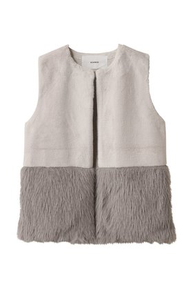 【アダワス/ADAWAS】 FAUX-FUR パネルベスト人気、トレンドファッション・服の通販 founy(ファニー) ファッション Fashion レディースファッション Fashion for Women アウター Coat / Outerwear Collection レディースジャケット・軽アウター Jackets 2025年 2025 2025-2026秋冬・A/W Autumn/Winter 2025–26 AW25–26 ジャケット Jacket, Outerwear バランス Balance, Style Balance フロント Front, Front Design ベスト Vest, Waistcoat ミドル Middle Length, Mid Height モダン Modern, Contemporary A/W・秋冬 Autumn/Winter |ID:prp329100004640187