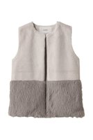 【アダワス/ADAWAS】のFAUX-FUR パネルベスト 人気、トレンドファッション・服の通販 founy(ファニー) ファッション Fashion レディースファッション Fashion for Women アウター Coat / Outerwear Collection レディースジャケット・軽アウター Jackets 2025年 2025 2025-2026秋冬・A/W Autumn/Winter 2025–26 AW25–26 ジャケット Jacket, Outerwear バランス Balance, Style Balance フロント Front, Front Design ベスト Vest, Waistcoat ミドル Middle Length, Mid Height モダン Modern, Contemporary A/W・秋冬 Autumn/Winter |ID:prp329100004640187