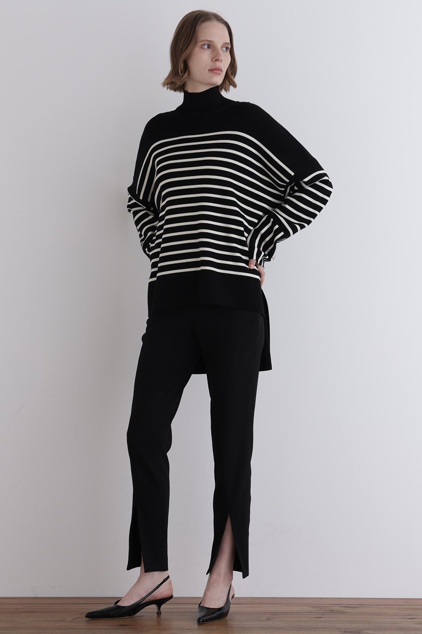 【ル フィル/LE PHIL】のボーダーニット 人気、トレンドファッション・服の通販 founy(ファニー) 　ファッション　Fashion　レディースファッション　Fashion for Women　トップス・カットソー　Cut & Sew Tops　ニット　Knit Tops & Sweaters　カジュアルプルオーバー・ニットトップス　Pullovers & Knit Tops / Casual Pullovers　ボーダー　Border, Stripe　other-3|ID: prp329100004640188 ipo3291000000035362500