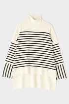 【ル フィル/LE PHIL】のボーダーニット ホワイト|ID:prp329100004640188