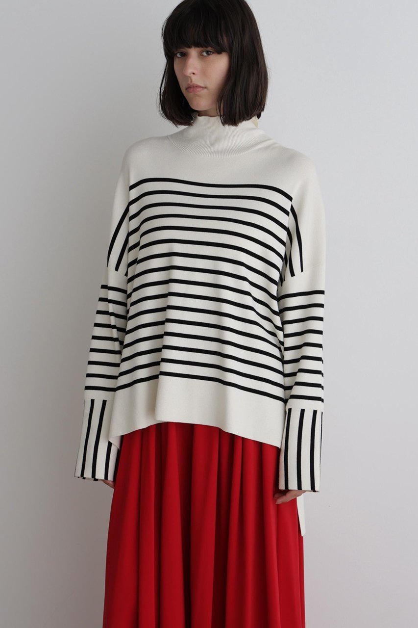 【ル フィル/LE PHIL】のボーダーニット 人気、トレンドファッション・服の通販 founy(ファニー) 　ファッション　Fashion　レディースファッション　Fashion for Women　トップス・カットソー　Cut & Sew Tops　ニット　Knit Tops & Sweaters　カジュアルプルオーバー・ニットトップス　Pullovers & Knit Tops / Casual Pullovers　ボーダー　Border, Stripe　other-2|ID: prp329100004640188 ipo3291000000036618068