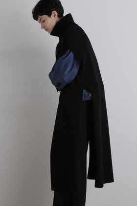 【ル フィル/LE PHIL】 ウールミドルゲージロングジレ人気、トレンドファッション・服の通販 founy(ファニー) ファッション Fashion レディースファッション Fashion for Women トップス・カットソー Cut & Sew Tops ニット Knit Tops & Sweaters ベスト&ジレ / 重ね着スタイル Vests & Gilets カジュアルプルオーバー・ニットトップス Pullovers & Knit Tops / Casual Pullovers 2025年 2025 2025-2026秋冬・A/W Autumn/Winter 2025–26 AW25–26 スリット Slit, Slit Detail ドレス Dress, One-Piece フロント Front, Front Design マキシ Maxi, Full Length A/W・秋冬 Autumn/Winter |ID:prp329100004640189