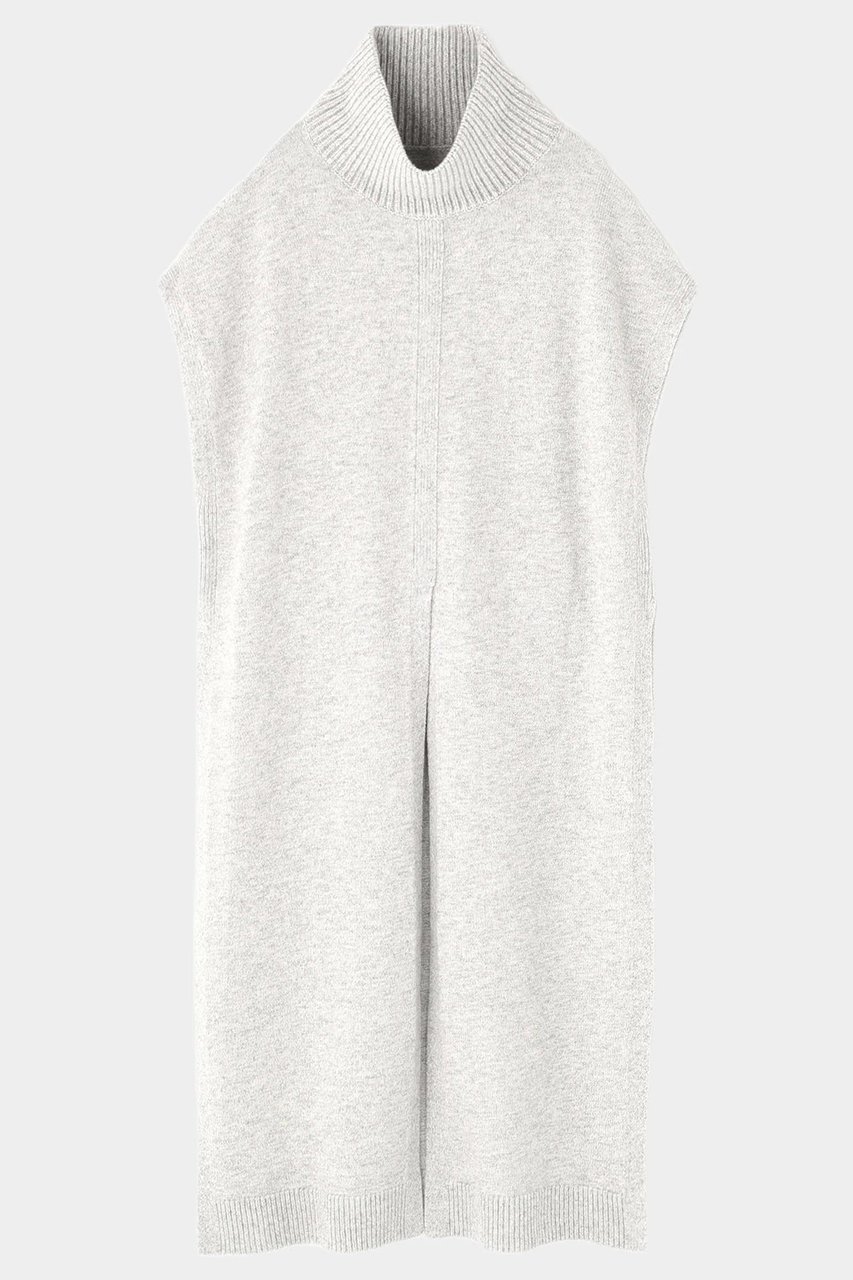 【ル フィル/LE PHIL】のウールミドルゲージロングジレ インテリア・キッズ・メンズ・レディースファッション・服の通販 founy(ファニー) 　ファッション　Fashion　レディースファッション　Fashion for Women　トップス・カットソー　Cut & Sew Tops　ニット　Knit Tops & Sweaters　ベスト&ジレ / 重ね着スタイル　Vests & Gilets　カジュアルプルオーバー・ニットトップス　Pullovers & Knit Tops / Casual Pullovers　スリット　Slit, Slit Detail　ドレス　Dress, One-Piece　フロント　Front, Front Design　マキシ　Maxi, Full Length　グレー|ID: prp329100004640189 ipo3291000000036544794