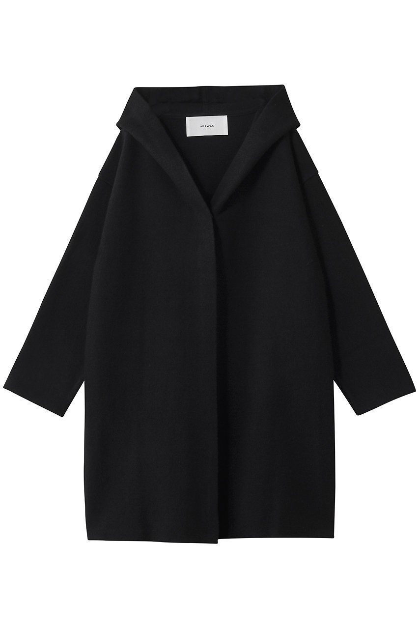 【アダワス/ADAWAS】のWOOL シルクブレンド ライトカーディガン インテリア・キッズ・メンズ・レディースファッション・服の通販 founy(ファニー) 　ファッション　Fashion　レディースファッション　Fashion for Women　トップス・カットソー　Cut & Sew Tops　ニット　Knit Tops & Sweaters　カーディガン・羽織り　Layered Style Cardigans　2025年　2025　2025-2026秋冬・A/W　Autumn/Winter 2025–26 AW25–26　エアリー　Airy Texture　カーディガン　Cardigan, Knitwear　シルク　Silk, 100% Silk　A/W・秋冬　Autumn/Winter　ブラック|ID: prp329100004640190 ipo3291000000033450436