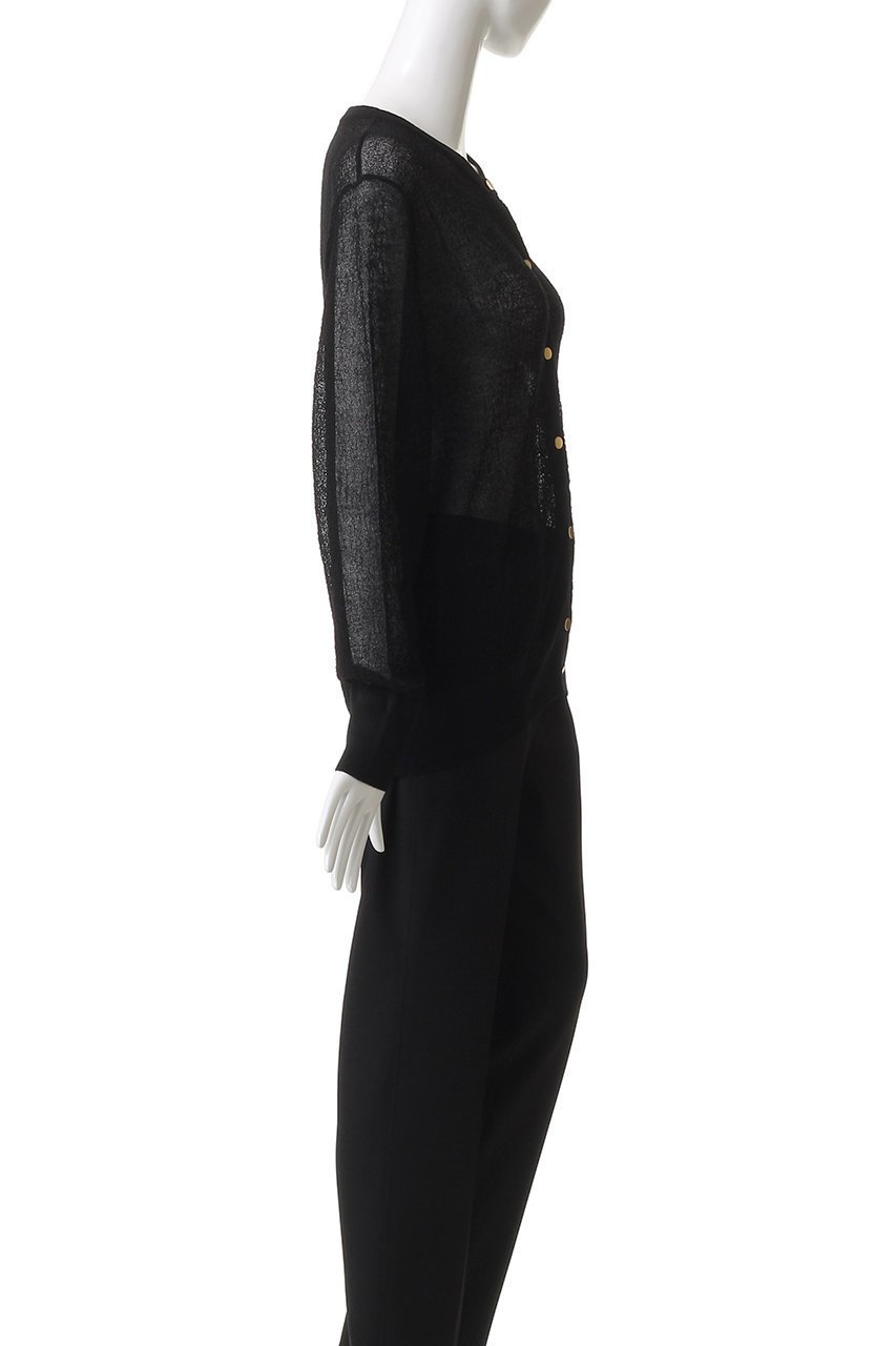 【アダワス/ADAWAS】のSEMI-SHEER カーディガン 人気、トレンドファッション・服の通販 founy(ファニー) 　ファッション　Fashion　レディースファッション　Fashion for Women　トップス・カットソー　Cut & Sew Tops　ニット　Knit Tops & Sweaters　カーディガン・羽織り　Layered Style Cardigans　2025年　2025　2025-2026秋冬・A/W　Autumn/Winter 2025–26 AW25–26　カーディガン　Cardigan, Knitwear　シアー　Sheer, See-Through　エレガント 上品　Elegant　無地　Plain, Solid Color　A/W・秋冬　Autumn/Winter　other-3|ID: prp329100004640191 ipo3291000000033450446