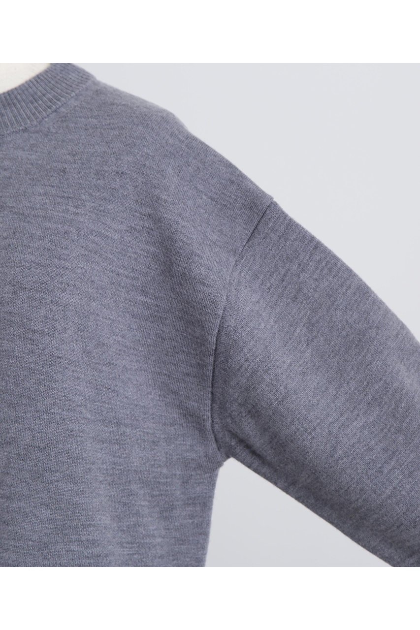 【ヒューエルミュージアム/hueLe Museum】の【hLM】フリンジニット 人気、トレンドファッション・服の通販 founy(ファニー) 　ファッション　Fashion　レディースファッション　Fashion for Women　トップス・カットソー　Cut & Sew Tops　ニット　Knit Tops & Sweaters　カジュアルプルオーバー・ニットトップス　Pullovers & Knit Tops / Casual Pullovers　アシンメトリー　Asymmetrical Style　イタリア　Italy　スウェット / スエット　Sweatshirt, Sweatwear　フリンジ　Fringe, Tassel　other-3|ID: prp329100004640194 ipo3291000000035879610