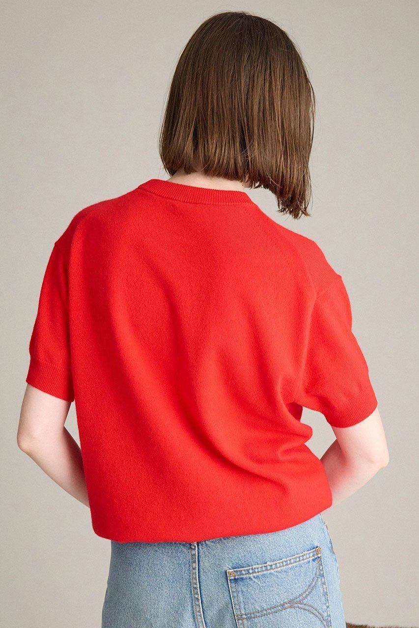 【ブリル/BRILL】のカシミヤハーフスリーブ プルオーバー 人気、トレンドファッション・服の通販 founy(ファニー) 　ファッション　Fashion　レディースファッション　Fashion for Women　トップス・カットソー　Cut & Sew Tops　ニット　Knit Tops & Sweaters　カジュアルプルオーバー・ニットトップス　Pullovers & Knit Tops / Casual Pullovers　2025年　2025　2025-2026秋冬・A/W　Autumn/Winter 2025–26 AW25–26　イタリア　Italy　シンプル　Simple, Minimal　スリーブ　Sleeve, Long Sleeve / Short Sleeve　ハーフ　Half, Half-Length　秋　Autumn　A/W・秋冬　Autumn/Winter　other-4|ID: prp329100004640195 ipo3291000000033450479
