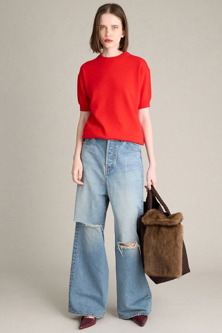 【ブリル/BRILL】のカシミヤハーフスリーブ プルオーバー 人気、トレンドファッション・服の通販 founy(ファニー) 　ファッション　Fashion　レディースファッション　Fashion for Women　トップス・カットソー　Cut & Sew Tops　ニット　Knit Tops & Sweaters　カジュアルプルオーバー・ニットトップス　Pullovers & Knit Tops / Casual Pullovers　2025年　2025　2025-2026秋冬・A/W　Autumn/Winter 2025–26 AW25–26　イタリア　Italy　シンプル　Simple, Minimal　スリーブ　Sleeve, Long Sleeve / Short Sleeve　ハーフ　Half, Half-Length　秋　Autumn　A/W・秋冬　Autumn/Winter　other-5|ID: prp329100004640195 ipo3291000000033450480