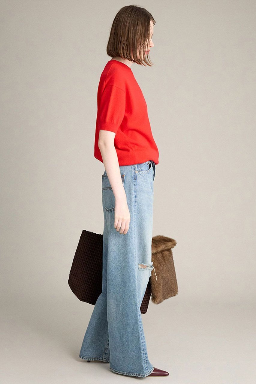【ブリル/BRILL】のカシミヤハーフスリーブ プルオーバー 人気、トレンドファッション・服の通販 founy(ファニー) 　ファッション　Fashion　レディースファッション　Fashion for Women　トップス・カットソー　Cut & Sew Tops　ニット　Knit Tops & Sweaters　カジュアルプルオーバー・ニットトップス　Pullovers & Knit Tops / Casual Pullovers　2025年　2025　2025-2026秋冬・A/W　Autumn/Winter 2025–26 AW25–26　イタリア　Italy　シンプル　Simple, Minimal　スリーブ　Sleeve, Long Sleeve / Short Sleeve　ハーフ　Half, Half-Length　秋　Autumn　A/W・秋冬　Autumn/Winter　other-6|ID: prp329100004640195 ipo3291000000033450481