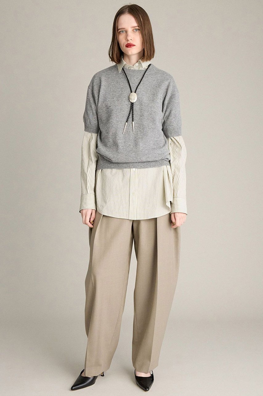 【ブリル/BRILL】のカシミヤハーフスリーブ プルオーバー 人気、トレンドファッション・服の通販 founy(ファニー) ファッション Fashion レディースファッション Fashion for Women トップス・カットソー Cut & Sew Tops ニット Knit Tops & Sweaters カジュアルプルオーバー・ニットトップス Pullovers & Knit Tops / Casual Pullovers イタリア Italy シンプル Simple, Minimal スリーブ Sleeve, Long Sleeve / Short Sleeve ハーフ Half, Half-Length 秋 Autumn other-6|ID: prp329100004640195 ipo3291000000035893409