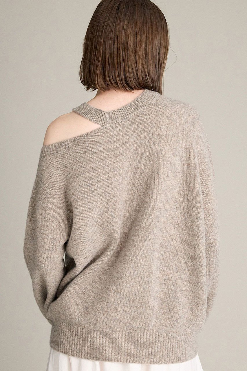 【ブリル/BRILL】のカシミミネックポイントプルオーバーニット 人気、トレンドファッション・服の通販 founy(ファニー) 　ファッション　Fashion　レディースファッション　Fashion for Women　トップス・カットソー　Cut & Sew Tops　ニット　Knit Tops & Sweaters　カジュアルプルオーバー・ニットトップス　Pullovers & Knit Tops / Casual Pullovers　2025年　2025　2025-2026秋冬・A/W　Autumn/Winter 2025–26 AW25–26　シンプル　Simple, Minimal　スリット　Slit, Slit Detail　パターン　Pattern, Design Print　フィット　Fit, Slim Fit　ホールガーメント　WholeGarment, Seamless Knit　定番　Standard, Basic Item　A/W・秋冬　Autumn/Winter　other-3|ID: prp329100004640196 ipo3291000000033450488