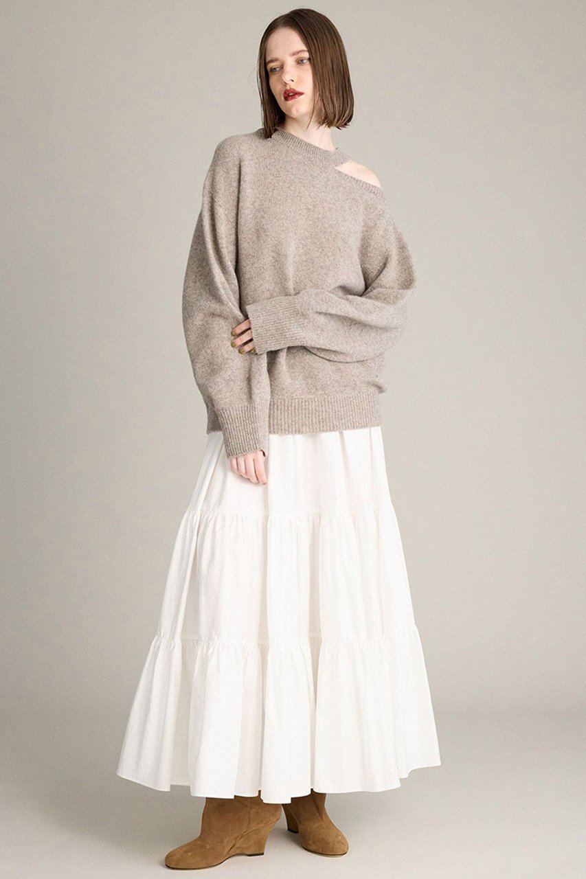 【ブリル/BRILL】のカシミミネックポイントプルオーバーニット 人気、トレンドファッション・服の通販 founy(ファニー) 　ファッション　Fashion　レディースファッション　Fashion for Women　トップス・カットソー　Cut & Sew Tops　ニット　Knit Tops & Sweaters　カジュアルプルオーバー・ニットトップス　Pullovers & Knit Tops / Casual Pullovers　2025年　2025　2025-2026秋冬・A/W　Autumn/Winter 2025–26 AW25–26　シンプル　Simple, Minimal　スリット　Slit, Slit Detail　パターン　Pattern, Design Print　フィット　Fit, Slim Fit　ホールガーメント　WholeGarment, Seamless Knit　定番　Standard, Basic Item　A/W・秋冬　Autumn/Winter　other-5|ID: prp329100004640196 ipo3291000000033450490