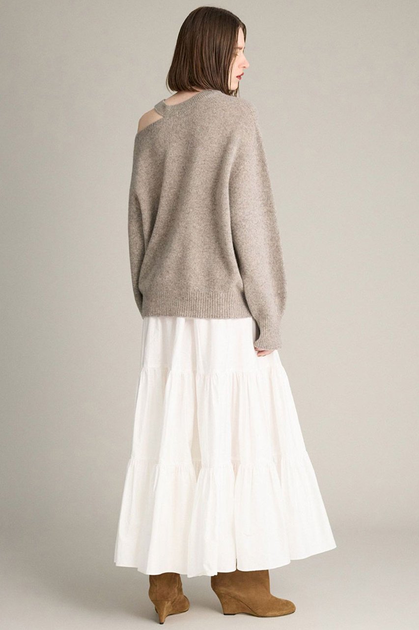 【ブリル/BRILL】のカシミミネックポイントプルオーバーニット 人気、トレンドファッション・服の通販 founy(ファニー) 　ファッション　Fashion　レディースファッション　Fashion for Women　トップス・カットソー　Cut & Sew Tops　ニット　Knit Tops & Sweaters　カジュアルプルオーバー・ニットトップス　Pullovers & Knit Tops / Casual Pullovers　2025年　2025　2025-2026秋冬・A/W　Autumn/Winter 2025–26 AW25–26　シンプル　Simple, Minimal　スリット　Slit, Slit Detail　パターン　Pattern, Design Print　フィット　Fit, Slim Fit　ホールガーメント　WholeGarment, Seamless Knit　定番　Standard, Basic Item　A/W・秋冬　Autumn/Winter　other-8|ID: prp329100004640196 ipo3291000000033450493