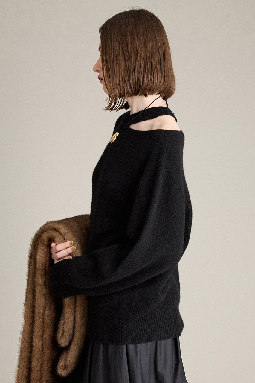 【ブリル/BRILL】のカシミミネックポイントプルオーバーニット 人気、トレンドファッション・服の通販 founy(ファニー) ファッション Fashion レディースファッション Fashion for Women トップス・カットソー Cut & Sew Tops ニット Knit Tops & Sweaters カジュアルプルオーバー・ニットトップス Pullovers & Knit Tops / Casual Pullovers シンプル Simple, Minimal スリット Slit, Slit Detail パターン Pattern, Design Print フィット Fit, Slim Fit ホールガーメント WholeGarment, Seamless Knit 定番 Standard, Basic Item other-3|ID: prp329100004640196 ipo3291000000035484172