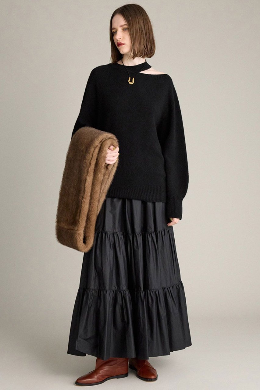 【ブリル/BRILL】のカシミミネックポイントプルオーバーニット 人気、トレンドファッション・服の通販 founy(ファニー) ファッション Fashion レディースファッション Fashion for Women トップス・カットソー Cut & Sew Tops ニット Knit Tops & Sweaters カジュアルプルオーバー・ニットトップス Pullovers & Knit Tops / Casual Pullovers シンプル Simple, Minimal スリット Slit, Slit Detail パターン Pattern, Design Print フィット Fit, Slim Fit ホールガーメント WholeGarment, Seamless Knit 定番 Standard, Basic Item other-5|ID: prp329100004640196 ipo3291000000035484174