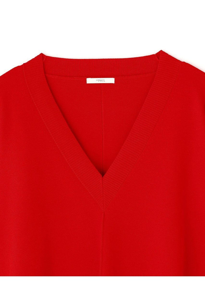 【ル フィル/LE PHIL】のオーバーサイズニットケーププルオーバー 人気、トレンドファッション・服の通販 founy(ファニー) ファッション Fashion レディースファッション Fashion for Women トップス・カットソー Cut & Sew Tops ニット Knit Tops & Sweaters カジュアルプルオーバー・ニットトップス Pullovers & Knit Tops / Casual Pullovers インナー Innerwear カッティング Cutting Detail シンプル Simple, Minimal スリット Slit, Slit Detail スリーブ Sleeve, Long Sleeve / Short Sleeve フォルム Silhouette, Form other-5|ID: prp329100004640197 ipo3291000000034387333