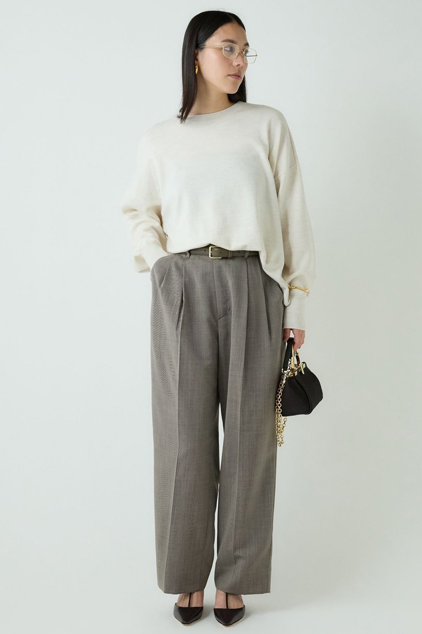 【カオス/Chaos】のレニーリバーリトプルオーバー 人気、トレンドファッション・服の通販 founy(ファニー) ファッション Fashion レディースファッション Fashion for Women トップス・カットソー Cut & Sew Tops ニット Knit Tops & Sweaters カジュアルプルオーバー・ニットトップス Pullovers & Knit Tops / Casual Pullovers なめらか Smooth, Silky Texture シンプル Simple, Minimal ストレッチ Stretch, Stretchy Fabric ダブル Double, Double-Breasted フェイス Face, Facial Design 定番 Standard, Basic Item other-8|ID: prp329100004640198 ipo3291000000035299787