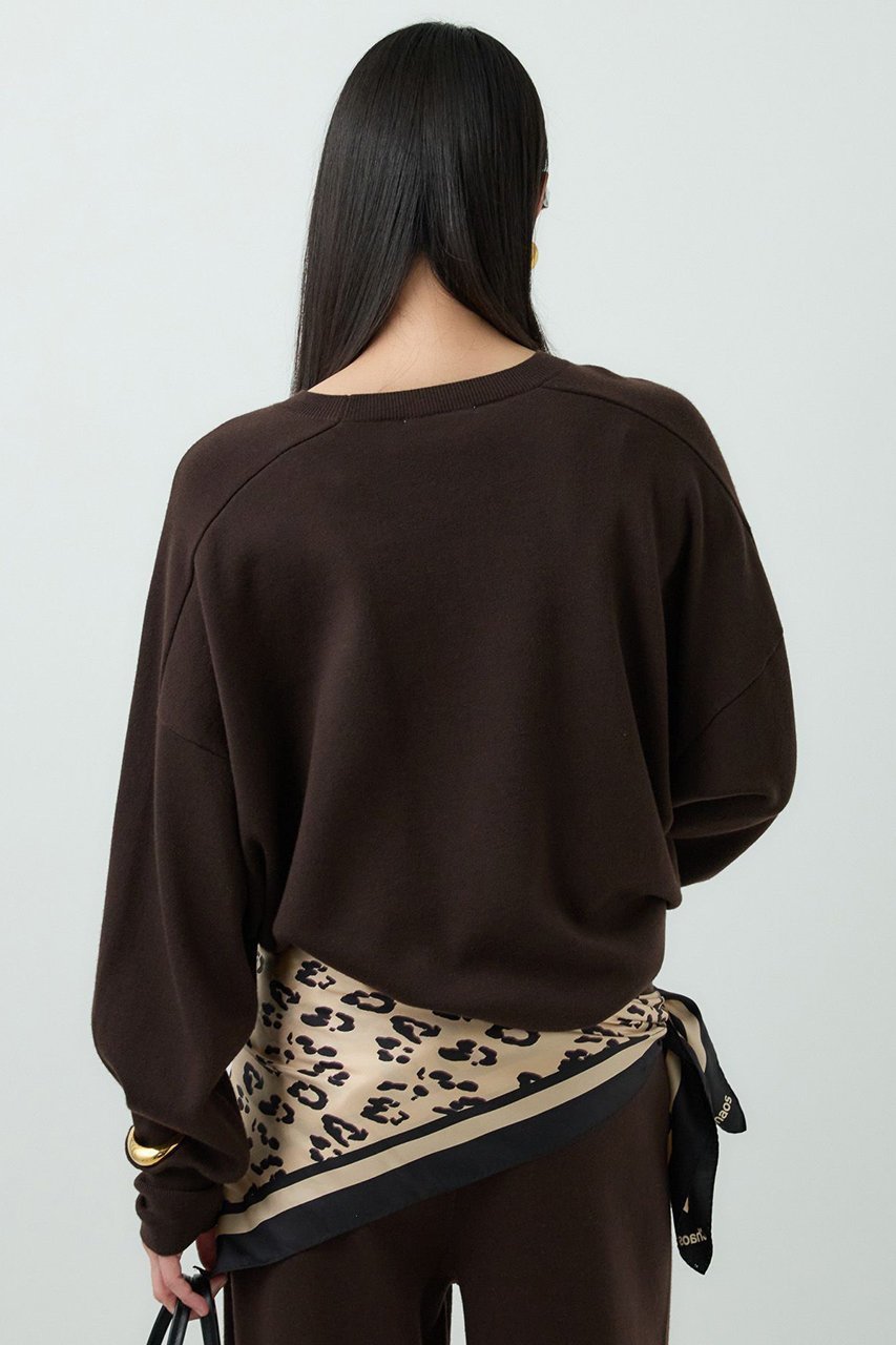 【カオス/Chaos】のレニーリバーリトプルオーバー 人気、トレンドファッション・服の通販 founy(ファニー) ファッション Fashion レディースファッション Fashion for Women トップス・カットソー Cut & Sew Tops ニット Knit Tops & Sweaters カジュアルプルオーバー・ニットトップス Pullovers & Knit Tops / Casual Pullovers なめらか Smooth, Silky Texture シンプル Simple, Minimal ストレッチ Stretch, Stretchy Fabric ダブル Double, Double-Breasted フェイス Face, Facial Design 定番 Standard, Basic Item other-7|ID: prp329100004640198 ipo3291000000035900472