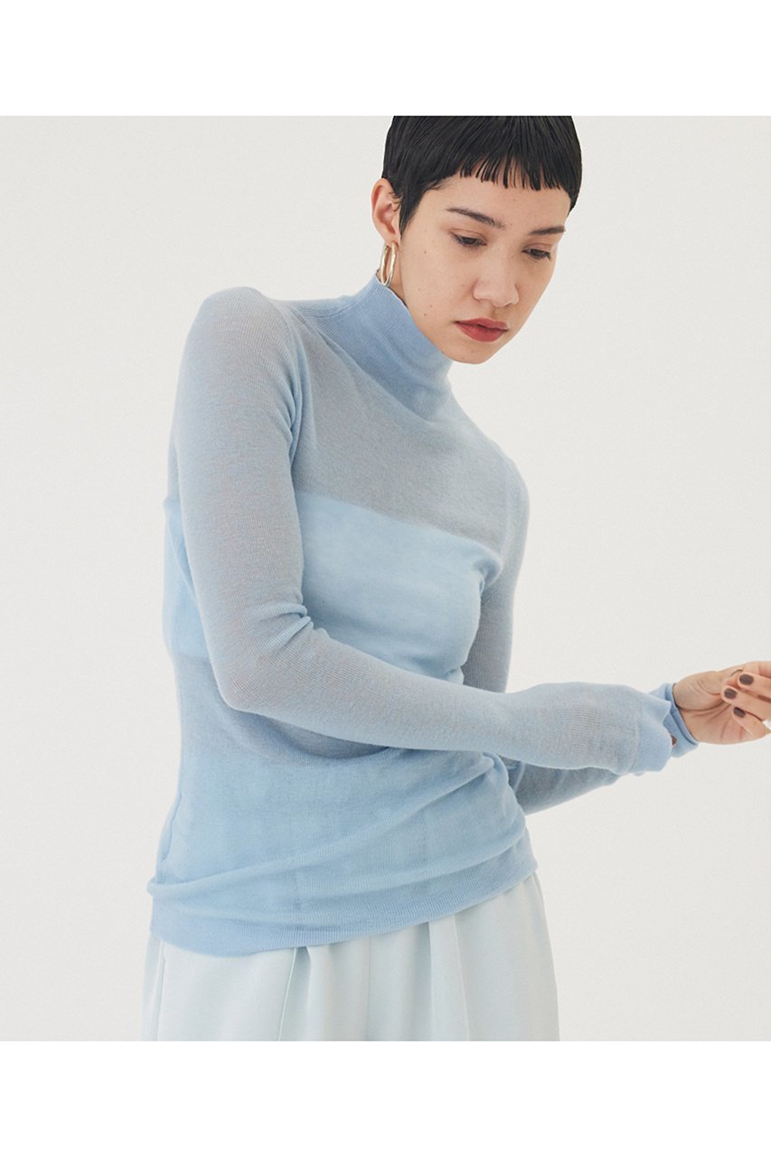 【ウィムガゼット/Whim Gazette】の【THE PAUSE】リブハイネックプルオーバー 人気、トレンドファッション・服の通販 founy(ファニー) 　ファッション　Fashion　レディースファッション　Fashion for Women　トップス・カットソー　Cut & Sew Tops　ニット　Knit Tops & Sweaters　カジュアルプルオーバー・ニットトップス　Pullovers & Knit Tops / Casual Pullovers　2025年　2025　2025-2026秋冬・A/W　Autumn/Winter 2025–26 AW25–26　なめらか　Smooth, Silky Texture　インナー　Innerwear　エアリー　Airy Texture　コンパクト　Compact, Small Size　シンプル　Simple, Minimal　タートル　Turtleneck, Turtle Collar　エレガント 上品　Elegant　A/W・秋冬　Autumn/Winter　other-5|ID: prp329100004640200 ipo3291000000033450525