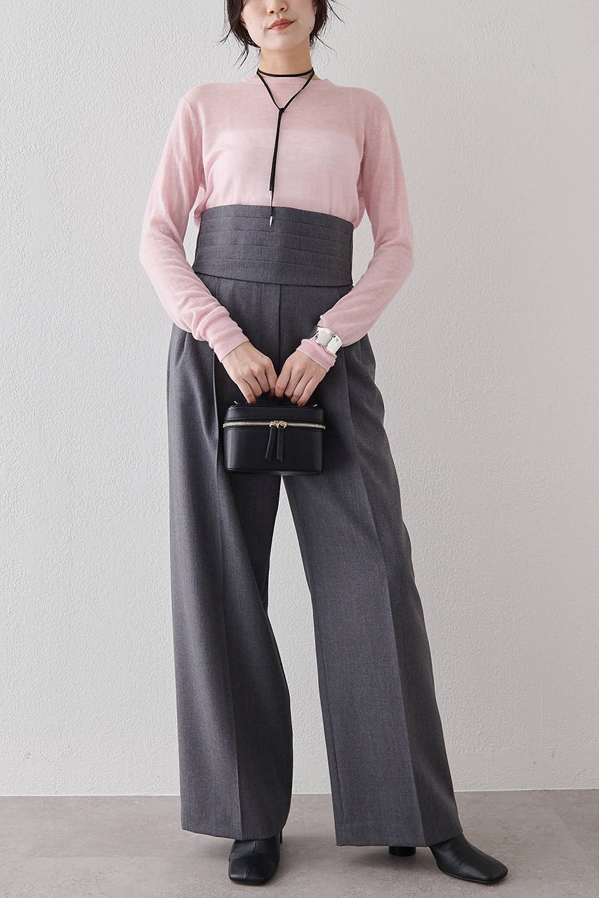 【ウィムガゼット/Whim Gazette】の【THE PAUSE】ハイゲージプルオーバー 人気、トレンドファッション・服の通販 founy(ファニー) 　ファッション　Fashion　レディースファッション　Fashion for Women　トップス・カットソー　Cut & Sew Tops　ニット　Knit Tops & Sweaters　カジュアルプルオーバー・ニットトップス　Pullovers & Knit Tops / Casual Pullovers　2025年　2025　2025-2026秋冬・A/W　Autumn/Winter 2025–26 AW25–26　インナー　Innerwear　エアリー　Airy Texture　シンプル　Simple, Minimal　ベビー　Baby, Babywear　エレガント 上品　Elegant　A/W・秋冬　Autumn/Winter　other-2|ID: prp329100004640201 ipo3291000000033450531