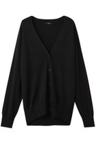 【イレーヴ/YLEVE】のSUPERFINE 120 S ウール ニット カーディガン チャコール|ID: prp329100004640202 ipo3291000000033450539