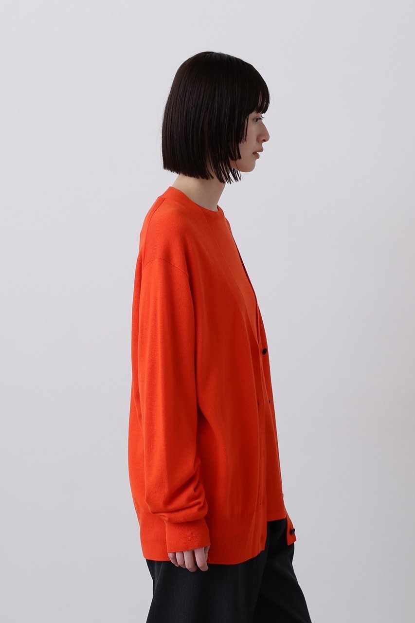 【イレーヴ/YLEVE】のSUPERFINE 120 S ウール ニット カーディガン 人気、トレンドファッション・服の通販 founy(ファニー) 　ファッション　Fashion　レディースファッション　Fashion for Women　トップス・カットソー　Cut & Sew Tops　ニット　Knit Tops & Sweaters　カーディガン・羽織り　Layered Style Cardigans　2025年　2025　2025-2026秋冬・A/W　Autumn/Winter 2025–26 AW25–26　カーディガン　Cardigan, Knitwear　スリーブ　Sleeve, Long Sleeve / Short Sleeve　ラップ　Wrap, Wrap Design　ロング　Long, Long-Length　定番　Standard, Basic Item　A/W・秋冬　Autumn/Winter　other-8|ID: prp329100004640202 ipo3291000000033450548