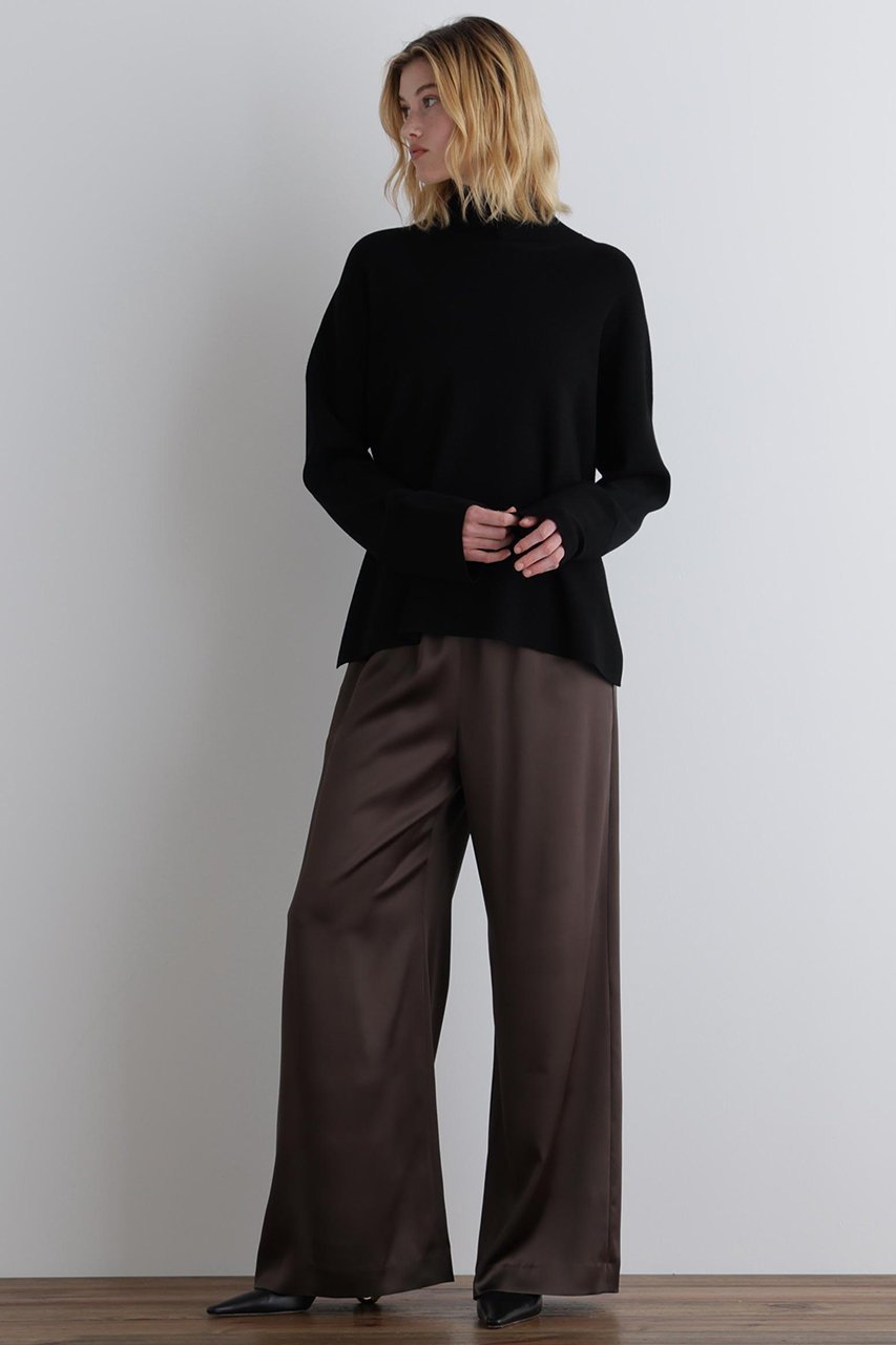 【ル フィル/LE PHIL】のオーバーサイズプルオーバーニット 人気、トレンドファッション・服の通販 founy(ファニー) 　ファッション　Fashion　レディースファッション　Fashion for Women　トップス・カットソー　Cut & Sew Tops　ニット　Knit Tops & Sweaters　カジュアルプルオーバー・ニットトップス　Pullovers & Knit Tops / Casual Pullovers　シンプル　Simple, Minimal　スリット　Slit, Slit Detail　ハイネック　High Neck, Mock Neck　ビッグ　Big, Oversized　再入荷　Restock / Back in Stock　other-5|ID: prp329100004640203 ipo3291000000035393908