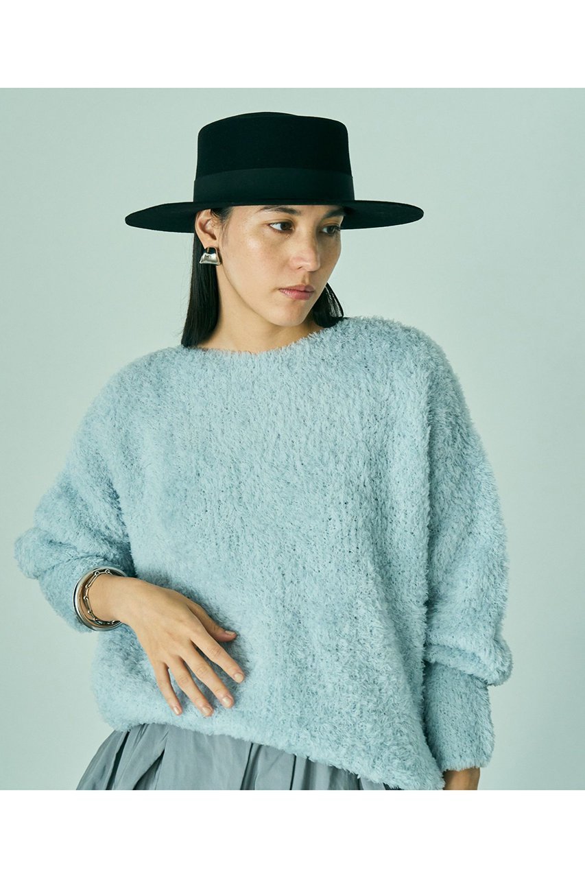 【カオス/Chaos】のペルシアモールニットプルオーバー インテリア・キッズ・メンズ・レディースファッション・服の通販 founy(ファニー) ファッション Fashion レディースファッション Fashion for Women トップス・カットソー Cut & Sew Tops ニット Knit Tops & Sweaters カジュアルプルオーバー・ニットトップス Pullovers & Knit Tops / Casual Pullovers シンプル Simple, Minimal 再入荷 Restock / Back in Stock パウダーブルー|ID: prp329100004640204 ipo3291000000034473593