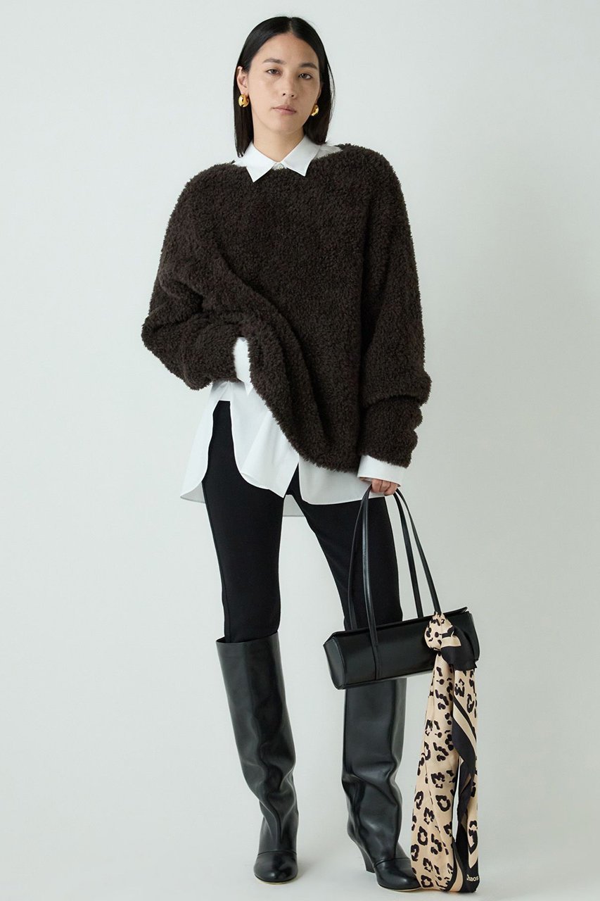 【カオス/Chaos】のペルシアモールニットプルオーバー 人気、トレンドファッション・服の通販 founy(ファニー) 　ファッション　Fashion　レディースファッション　Fashion for Women　トップス・カットソー　Cut & Sew Tops　ニット　Knit Tops & Sweaters　カジュアルプルオーバー・ニットトップス　Pullovers & Knit Tops / Casual Pullovers　シンプル　Simple, Minimal　other-3|ID: prp329100004640204 ipo3291000000035881445