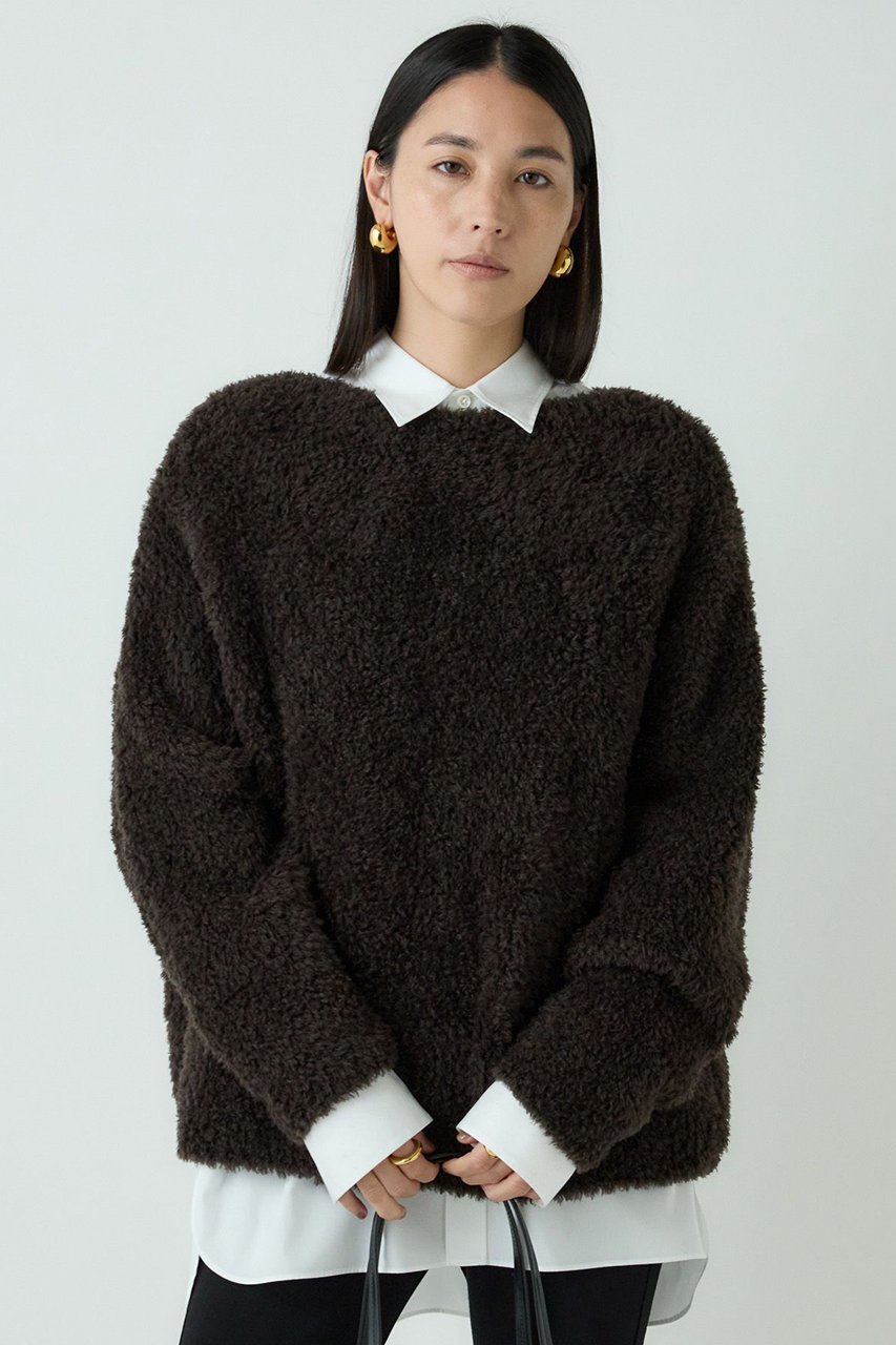 【カオス/Chaos】のペルシアモールニットプルオーバー 人気、トレンドファッション・服の通販 founy(ファニー) 　ファッション　Fashion　レディースファッション　Fashion for Women　トップス・カットソー　Cut & Sew Tops　ニット　Knit Tops & Sweaters　カジュアルプルオーバー・ニットトップス　Pullovers & Knit Tops / Casual Pullovers　シンプル　Simple, Minimal　other-6|ID: prp329100004640204 ipo3291000000035881448