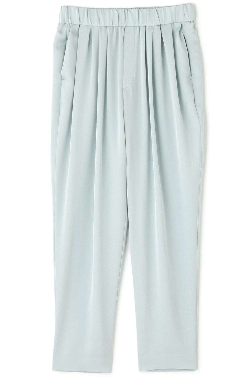 【アドーア/ADORE】のダルサテンパンツ インテリア・キッズ・メンズ・レディースファッション・服の通販 founy(ファニー) 　ファッション　Fashion　レディースファッション　Fashion for Women　パンツ　Pants & Trousers　おすすめ　Recommended / Our Picks　サテン　Satin, Glossy Fabric　シンプル　Simple, Minimal　ストレート　Straight, Straight Cut　セットアップ　Set-Up, Coordinated Outfit　ドレープ　Drape, Draping Fabric　エレガント 上品　Elegant　夏　Summer　ブルー|ID: prp329100004640207 ipo3291000000035893436