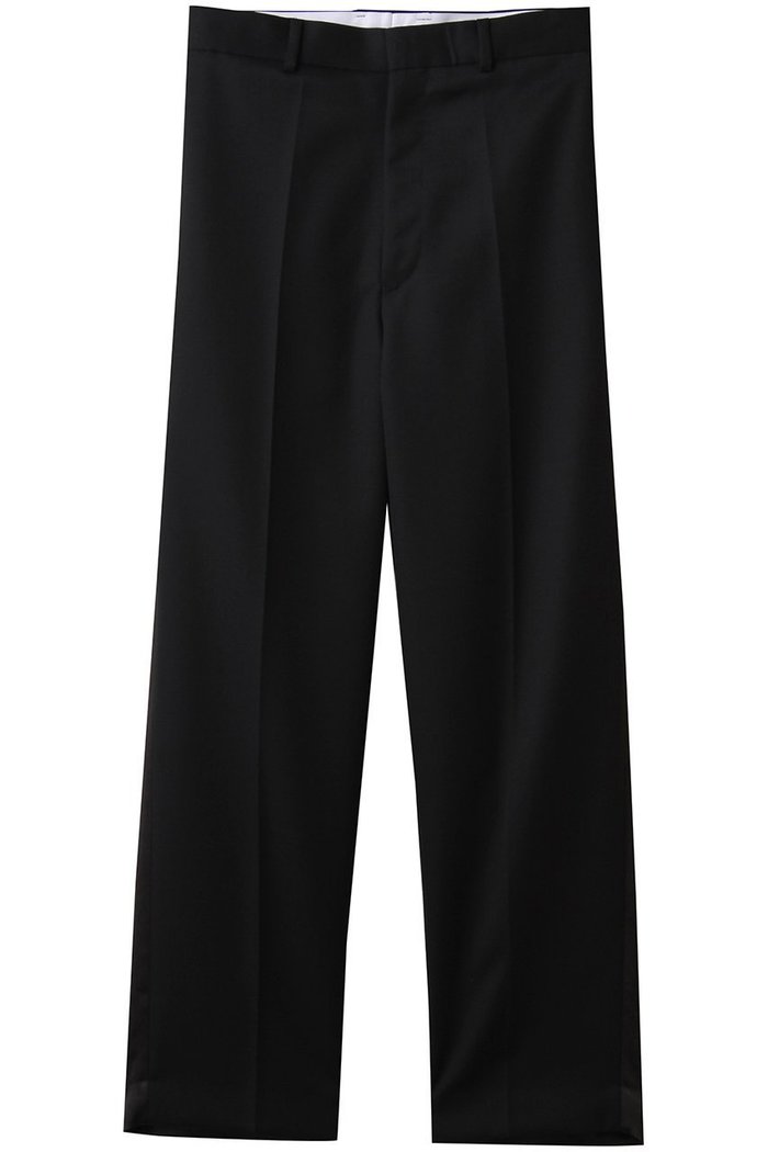 【イレーヴ/YLEVE】のウール モヘヤ ギャバ × ビスコース コットン サテン パンツ インテリア・キッズ・メンズ・レディースファッション・服の通販 founy(ファニー) https://founy.com/ ファッション Fashion レディースファッション Fashion for Women パンツ Pants & Trousers コンビ Combo, Combination Style サテン Satin, Glossy Fabric フロント Front, Front Design ロング Long, Long-Length |ID: prp329100004640208 ipo3291000000035417035