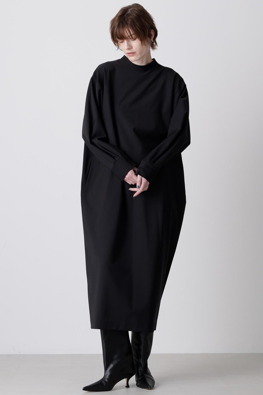 【ヒューエルミュージアム/hueLe Museum】の【hLM】2WAYドレス 人気、トレンドファッション・服の通販 founy(ファニー) 　ファッション　Fashion　レディースファッション　Fashion for Women　パンツ　Pants & Trousers　2025年　2025　2025-2026秋冬・A/W　Autumn/Winter 2025–26 AW25–26　スタンド　Stand Collar, Upright Stand　ストレッチ　Stretch, Stretchy Fabric　ドレス　Dress, One-Piece　A/W・秋冬　Autumn/Winter　 other-1|ID: prp329100004640209 ipo3291000000033450623