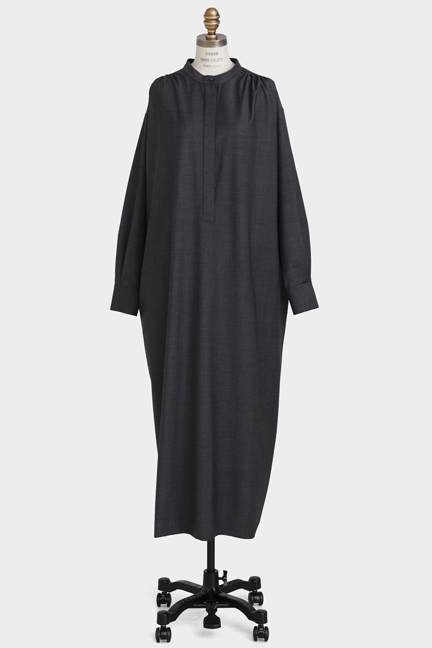 【ヒューエルミュージアム/hueLe Museum】の【hLM】2WAYドレス インテリア・キッズ・メンズ・レディースファッション・服の通販 founy(ファニー) ファッション Fashion レディースファッション Fashion for Women ワンピース Dresses フォーマル・パーティードレス・結婚式用ドレス Elegant & Casual Dresses チュニック Tunic Tops & Dresses スタンド Stand Collar, Upright Stand ストレッチ Stretch, Stretchy Fabric チュニック Tunic, Long Top ドレス Dress, One-Piece ロング Long, Long-Length グレー|ID: prp329100004640209 ipo3291000000033831279