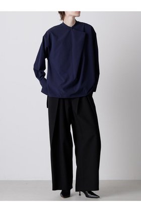 【ヒューエルミュージアム/hueLe Museum】の【hLM】ダブルクロスタックパンツ 人気、トレンドファッション・服の通販 founy(ファニー) ファッション Fashion レディースファッション Fashion for Women パンツ Pants & Trousers 2025年 2025 2025-2026秋冬・A/W Autumn/Winter 2025–26 AW25–26 スタイリッシュ Stylish, Fashionable ツイル Twist, Twisted Detail トレンド Trend, Trending Now フロント Front, Front Design A/W・秋冬 Autumn/Winter |ID:prp329100004640211