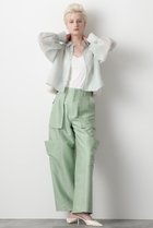 【ヒューエルミュージアム/hueLe Museum】の【STUMBLY】New Baker Cargo Pants ライトグリーン|ID: prp329100004640212 ipo3291000000033450650