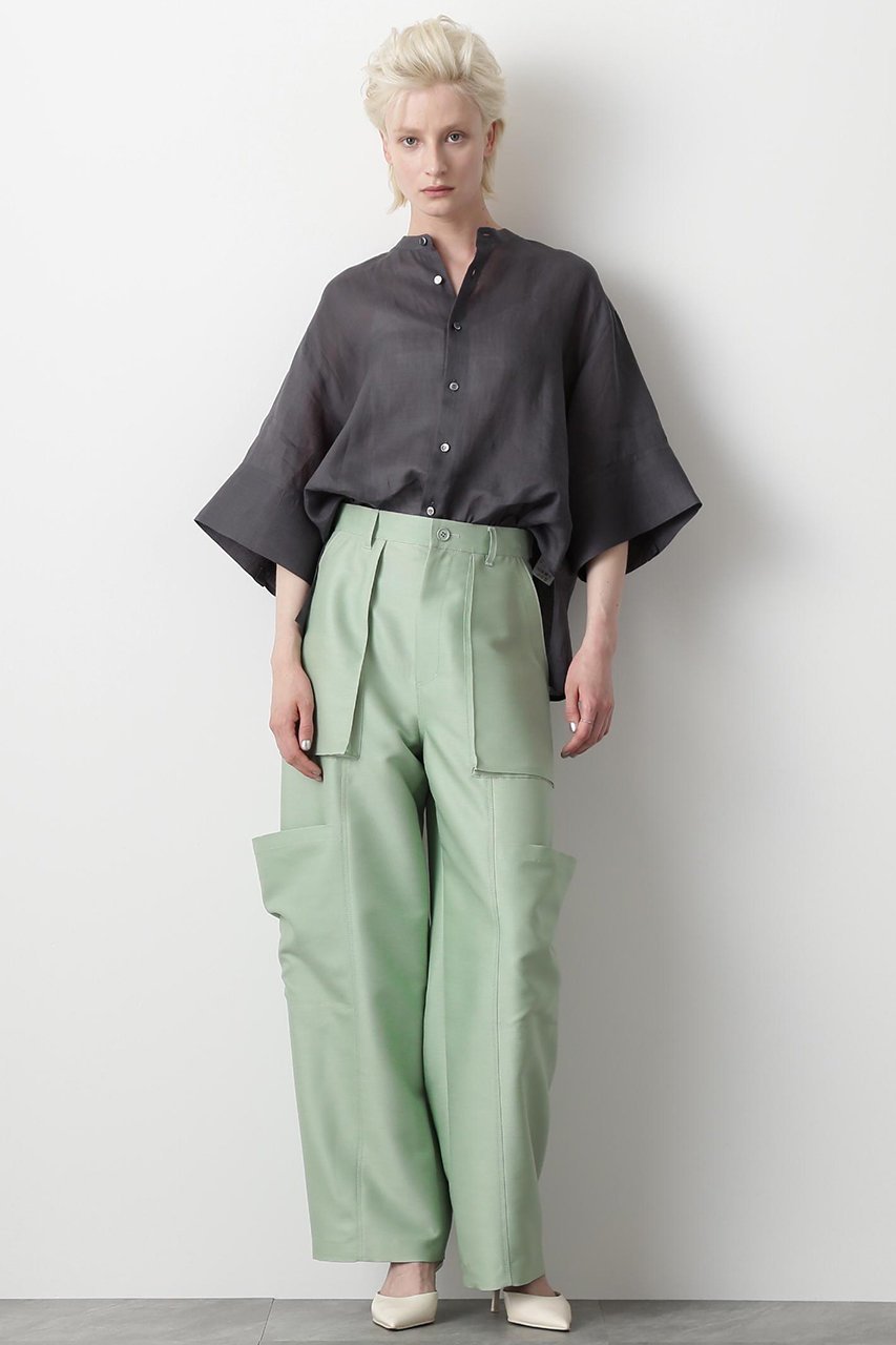 【ヒューエルミュージアム/hueLe Museum】の【STUMBLY】New Baker Cargo Pants 人気、トレンドファッション・服の通販 founy(ファニー) 　ファッション　Fashion　レディースファッション　Fashion for Women　パンツ　Pants & Trousers　2025年　2025　2025-2026秋冬・A/W　Autumn/Winter 2025–26 AW25–26　カーゴパンツ　Cargo Pants, Utility Pants　シルク　Silk, 100% Silk　ポケット　Pocket, Pocket Detail　定番　Standard, Basic Item　A/W・秋冬　Autumn/Winter　other-3|ID: prp329100004640212 ipo3291000000033450652