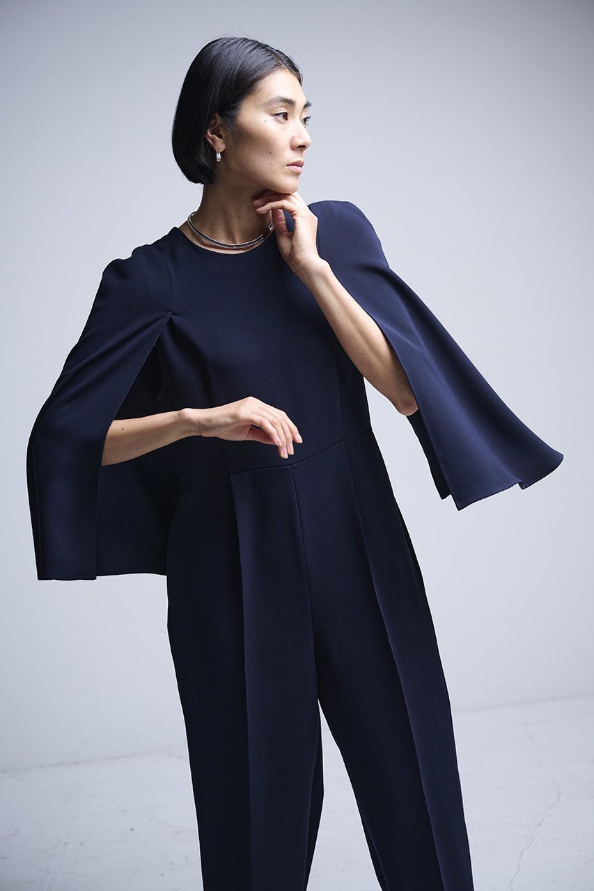 【エムフィル/M Fil】のトリアセ ケープオールインワン 人気、トレンドファッション・服の通販 founy(ファニー) 　ファッション　Fashion　レディースファッション　Fashion for Women　パンツ　Pants & Trousers　2025年　2025　2025-2026秋冬・A/W　Autumn/Winter 2025–26 AW25–26　オケージョン　Occasion Wear　エレガント 上品　Elegant　A/W・秋冬　Autumn/Winter　other-7|ID: prp329100004640213 ipo3291000000033450667