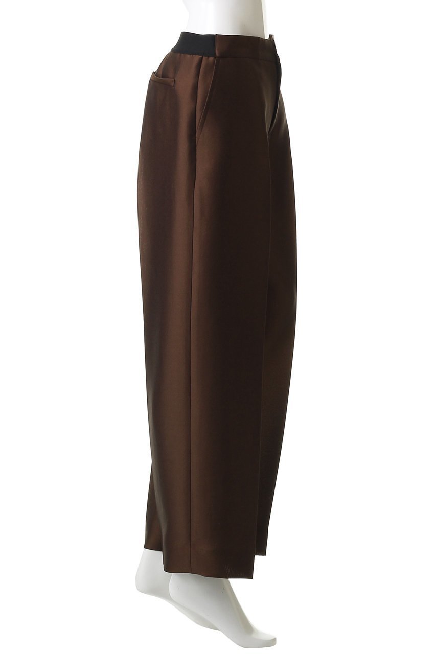 【エムフィル/M Fil】のシルキーWクロス ワイドパンツ 人気、トレンドファッション・服の通販 founy(ファニー) 　ファッション　Fashion　レディースファッション　Fashion for Women　パンツ　Pants & Trousers　2025年　2025　2025-2026秋冬・A/W　Autumn/Winter 2025–26 AW25–26　なめらか　Smooth, Silky Texture　ストレート　Straight, Straight Cut　センター　Center, Center Line　ワイド　Wide, Wide Fit　エレガント 上品　Elegant　A/W・秋冬　Autumn/Winter　other-3|ID: prp329100004640215 ipo3291000000033450684