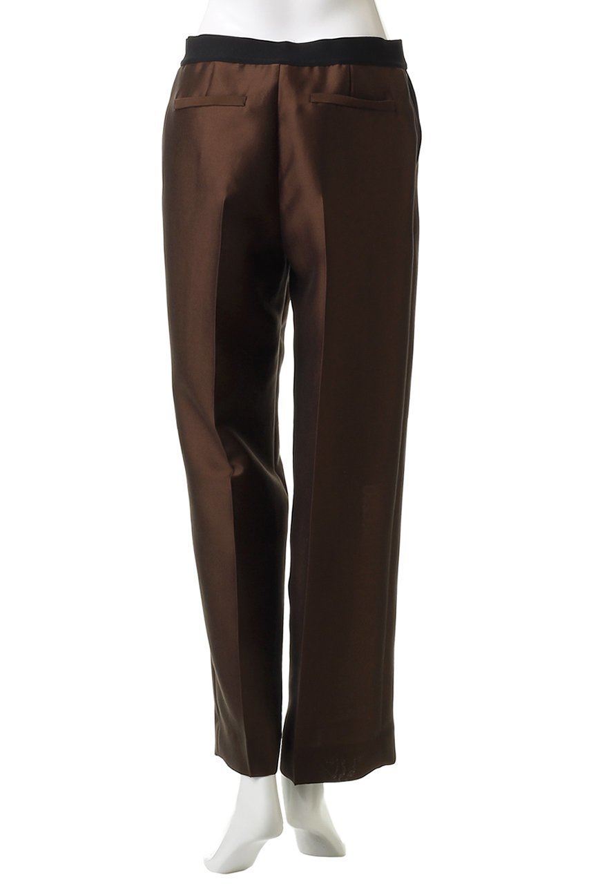 【エムフィル/M Fil】のシルキーWクロス ワイドパンツ 人気、トレンドファッション・服の通販 founy(ファニー) 　ファッション　Fashion　レディースファッション　Fashion for Women　パンツ　Pants & Trousers　なめらか　Smooth, Silky Texture　ストレート　Straight, Straight Cut　センター　Center, Center Line　ワイド　Wide, Wide Fit　エレガント 上品　Elegant　other-4|ID: prp329100004640215 ipo3291000000035938566