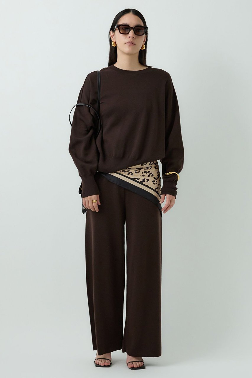 【カオス/Chaos】のレニーリバーパンツ 人気、トレンドファッション・服の通販 founy(ファニー) 　ファッション　Fashion　レディースファッション　Fashion for Women　パンツ　Pants & Trousers　2025年　2025　2025-2026秋冬・A/W　Autumn/Winter 2025–26 AW25–26　なめらか　Smooth, Silky Texture　ストレッチ　Stretch, Stretchy Fabric　ダブル　Double, Double-Breasted　パターン　Pattern, Design Print　フェイス　Face, Facial Design　エレガント 上品　Elegant　A/W・秋冬　Autumn/Winter　other-2|ID: prp329100004640216 ipo3291000000033450689